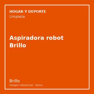 Aspiradora robot Brillo