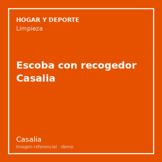 Escoba con recogedor Casalia