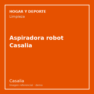 Aspiradora robot Casalia