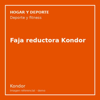 Faja reductora Kondor