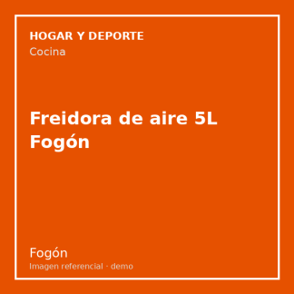 Freidora de aire 5L Fogón