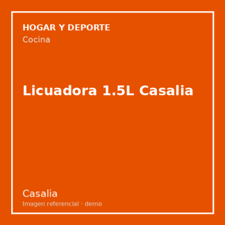Licuadora 1.5L Casalia