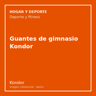 Guantes de gimnasio Kondor