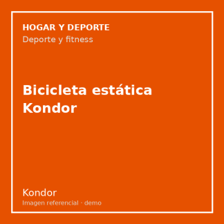 Bicicleta estática Kondor