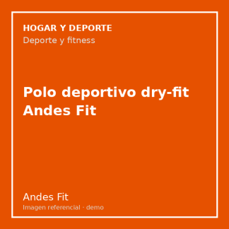 Polo deportivo dry-fit Andes Fit
