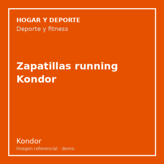 Zapatillas running Kondor