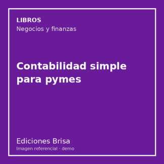 Contabilidad simple para pymes