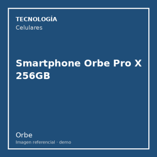 Smartphone Orbe Pro X 256GB