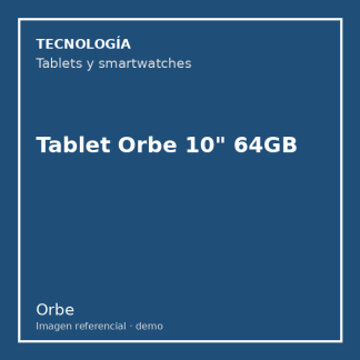 Tablet Orbe 10" 64GB