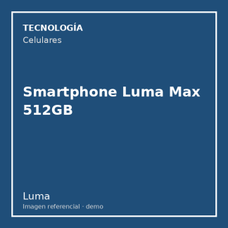 Smartphone Luma Max 512GB
