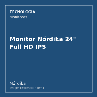Monitor Nórdika 24" Full HD IPS