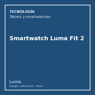 Smartwatch Luma Fit 2