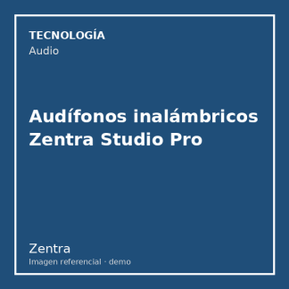 Audífonos inalámbricos Zentra Studio Pro