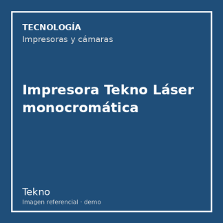 Impresora Tekno Láser monocromática