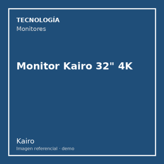 Monitor Kairo 32" 4K