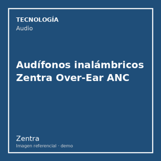 Audífonos inalámbricos Zentra Over-Ear ANC