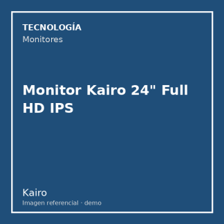 Monitor Kairo 24" Full HD IPS