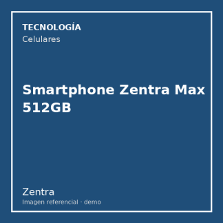 Smartphone Zentra Max 512GB