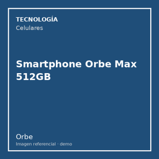 Smartphone Orbe Max 512GB