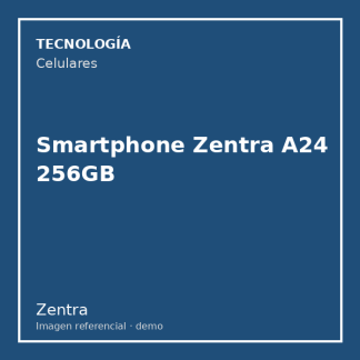 Smartphone Zentra A24 256GB