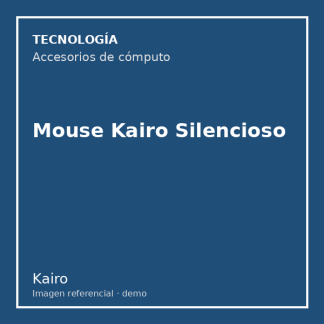 Mouse Kairo Silencioso