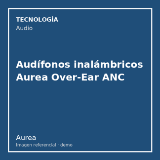 Audífonos inalámbricos Aurea Over-Ear ANC