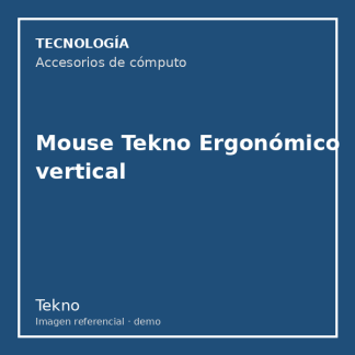 Mouse Tekno Ergonómico vertical