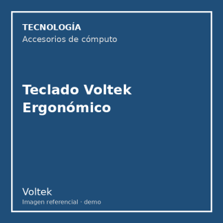 Teclado Voltek Ergonómico
