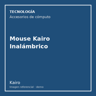Mouse Kairo Inalámbrico