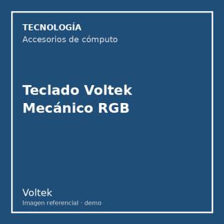 Teclado Voltek Mecánico RGB