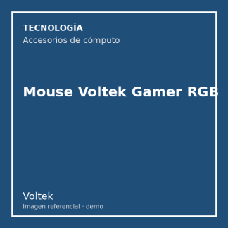 Mouse Voltek Gamer RGB