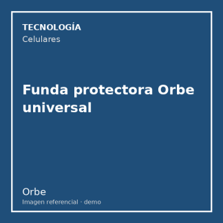Funda protectora Orbe universal