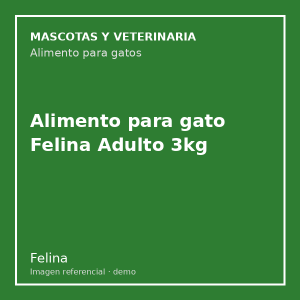 Alimento para gato Felina Adulto 3kg