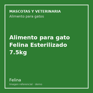 Alimento para gato Felina Esterilizado 7.5kg