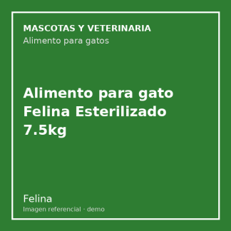 Alimento para gato Felina Esterilizado 7.5kg