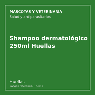 Shampoo dermatológico 250ml Huellas