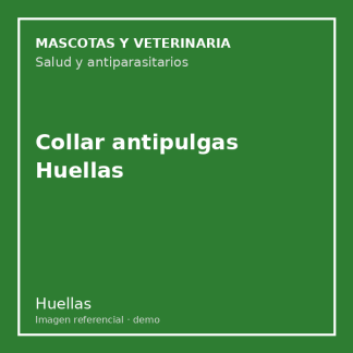 Collar antipulgas Huellas