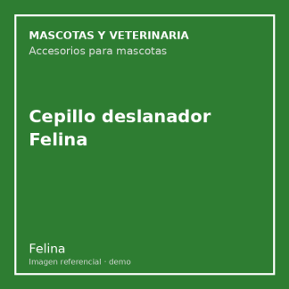 Cepillo deslanador Felina