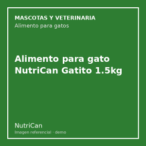 Alimento para gato NutriCan Gatito 1.5kg