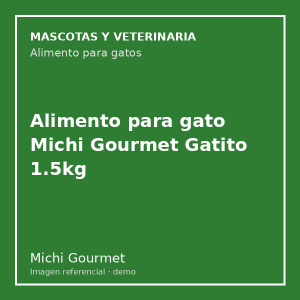 Alimento para gato Michi Gourmet Gatito 1.5kg