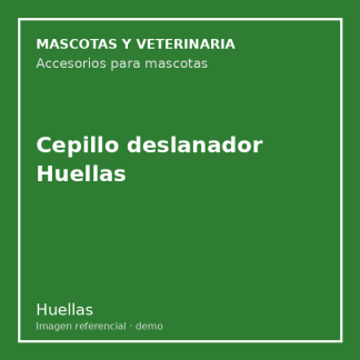 Cepillo deslanador Huellas