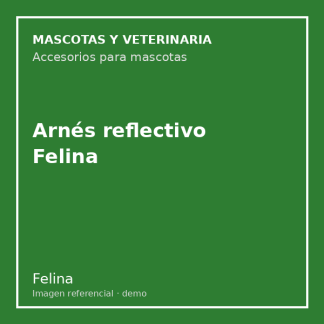 Arnés reflectivo Felina