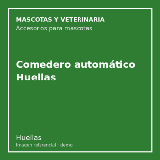 Comedero automático Huellas